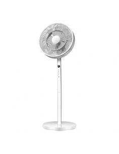 Fan Azor White 3vel 60w 70/100x35x35cm Floor Standing Oscillating With Remote And Timer