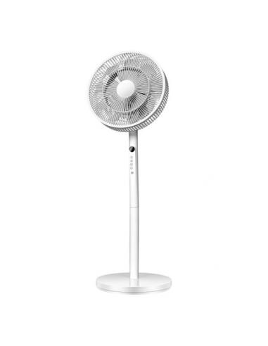 Fan Azor White 3vel 60w 70/100x35x35cm Floor Standing Oscillating With Remote And Timer