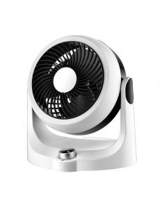 Cartago Desktop Fan White/black 40w 3speeds 3 blades Fixed And Rotating Adjustable 28.3x25.7x19cm
