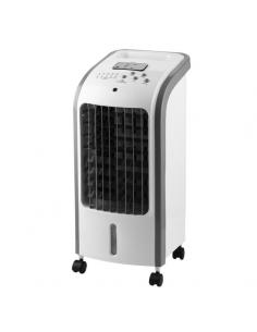 Nirvana White Evaporative Air Conditioner 80w 3vel 4liters Oscillating, Cold Accumulator, Remote, Timer 57x26x24cm
