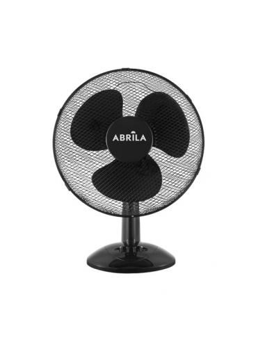 Ventilador Sobremesa Pizarro Grande Negro 3velocidades 40w  Orientable Fijo Y Rotatorio 52x41x25cm