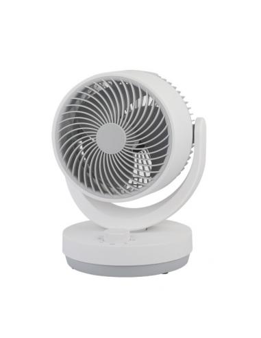 Desktop Fan White/gray Lakes 3speeds 35w 3 blades Adjustable 29.8x22.6x20.6cm