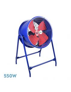 Ventilador Industrial Dana Azul/rojo 550w 1vel 4aspas C/soprte  103x58x32cm
