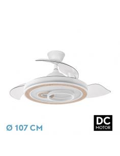 Fan Dc Sultan 68w White/beech 3asp.107d 4960lm 3000-4500-6500k Intensity +remote+memory+timer