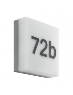 EGLO 97289 - CORNALE Outdoor wall light with motion sensor in anthracite acrylic and acrylic