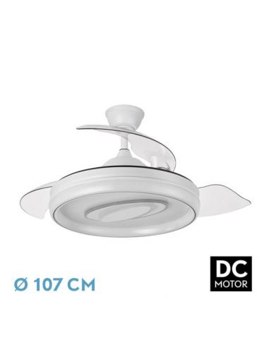 Fan Dc Maracana 57w White 3asp.107d 5980lm 3000-4500-6500k Intensity +remote+memory+timer