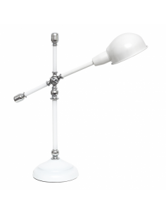 Lujan 1xe27 White Glossy/Chrome Flexo 56x18x50 Cm