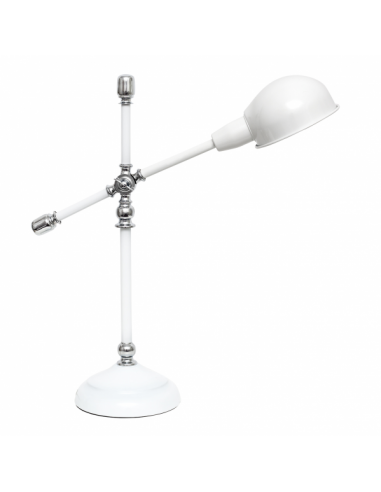 Lujan 1xe27 White Glossy/Chrome Flexo 56x18x50 Cm