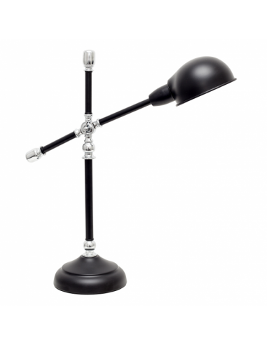 Lujan 1xe27 Black Glossy/Chrome Flexo 56x18x50 Cm