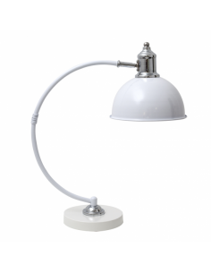 Lujan 1xe27 White Gloss/Chrome Flexo 46x15x36 Cm