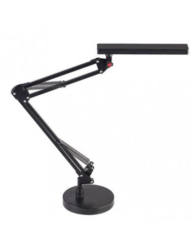 Articulated Flexo Hematites 7w 560lm Black 3000-4000-6000k 53x15x55 Cm Intensity Reg.