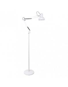 Rutilo 1xe27 white articulated floor lamp 180x28x28 cm