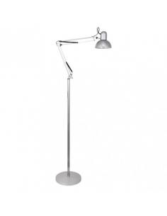 Rutilo 1xe27 silver 180x28x28 cm adjustable floor lamp