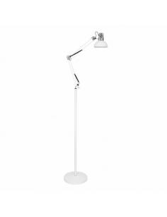 Rutile 1xe27 White/Chrome 180x28x28 Cm Articulable Floor Lamp