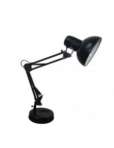 Rutilo 1xe27 matte black articulating flexo 57x39x15 cm