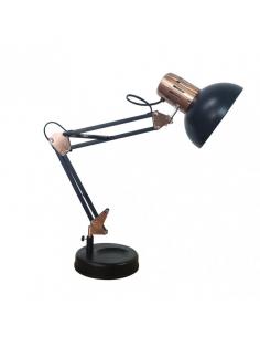 Rutile Articulating Flexo 1xe27 Black/copper 57x39x15 Cm