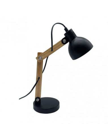 Blai 1xe14 Black/beech flexo 35x12x22 cm articulable