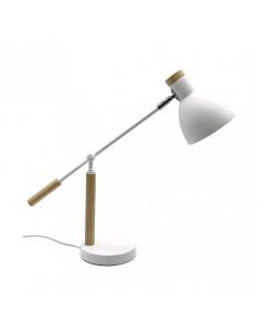 Biel 1xe27 White/beech flexo 48x15x50 Cm