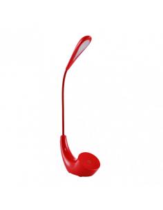 Anchor Flexo 5w 6000k Red 375lm 43x7.5x15.5 cm Adjustable 3 Intensities, Flexible, Orientable And Tactile