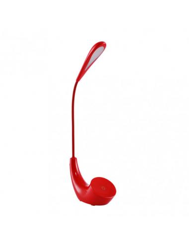 Anchor Flexo 5w 6000k Red 375lm 43x7.5x15.5 cm Adjustable 3 Intensities, Flexible, Orientable And Tactile