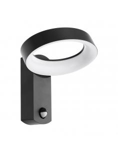 EGLO 97308 - PERNATE Outdoor wall light with motion sensor in anthracite aluminum cast iron and Acrylic
