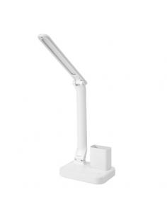 Flexo Bosco 6w 3000-4500-6000k Blanco 450lm Int.regulable 32x16,8x28,3cm Portalapiz Plegable