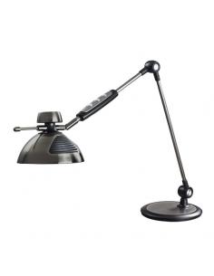 Flexo Monet Niquel/negro 9w 720lm 3000k, 4500k, 6000k Regul. Inten Activacion Con Gesto