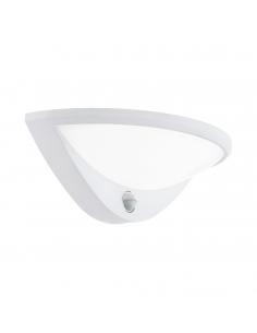 EGLO 97311 - BELCREDA Outdoor wall light with motion sensor in white aluminum cast and Acrylic