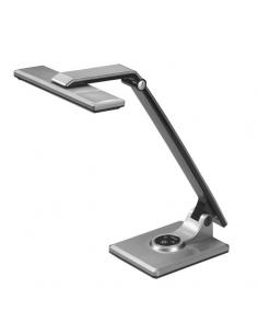 Vinchi Silver/Black Flexo 9w 630lm 4500k Adjustable Touch Intensity Articulable 41.9x23x27.6 Cm