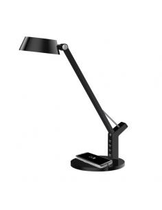 Soroya Black Flexo 8w 590lm 3000-4500-6000k Charger Qi System Memory Register 40.4x17.1x31.6 Cm