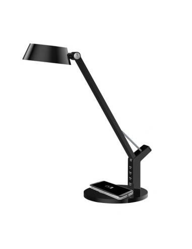 Soroya Black Flexo 8w 590lm 3000-4500-6000k Charger Qi System Memory Register 40.4x17.1x31.6 Cm