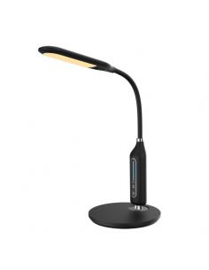 Black Mixing Flexo 8w 590lm 3000-4500-6000k Flexible Internal Regulation. Touch Memory 37.5x18.5x31.2cm