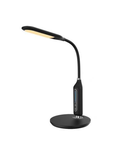 Black Mixing Flexo 8w 590lm 3000-4500-6000k Flexible Internal Regulation. Touch Memory 37.5x18.5x31.2cm