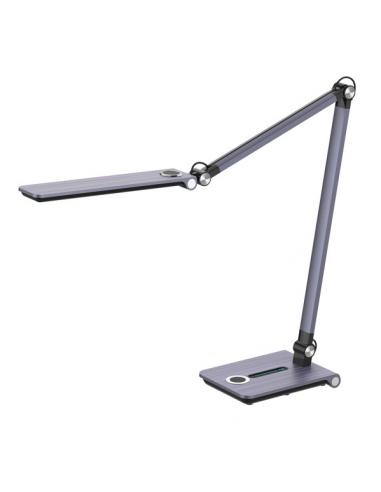 Grey Dart Flexo 10w 800lm 3000-4500-6000k Articulable Internal Regulation. Regx15.1x59.6cm Orientable Memory