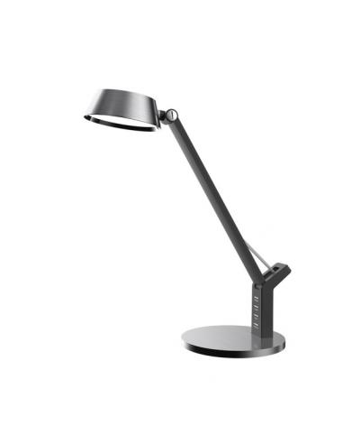 Goya Nickel/black flexo 8w 590lm 3000k, 4000k, 6500k Adjustable intensity USB touch port 40.4x17.1x31.6 cm