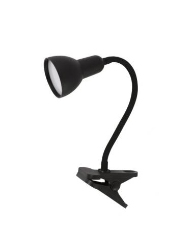 Flexo Gates Black 6w 450lm 5000k Fixing with flexible adjustable clamp 31x7x11.5 cm