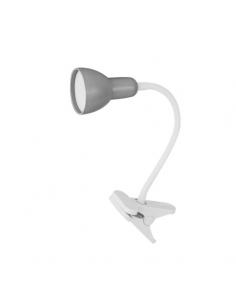 Flexo Gates Grey/white 6w 450lm 5000k Fixing with Flexible Adjustable Clamp 31x7x11.5 Cm