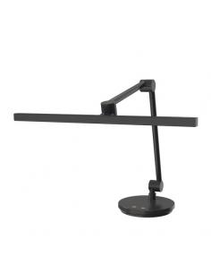 Flexo Borges Negro 10w 900lm 3000-4000-6500k 3 Intens. De Luz Articulable Orientable Tactil Regx48x18,4 Cm