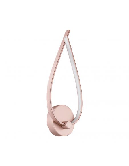 EGLO 97363 - PALOZZA LED Wall Light in Rose Gold Aluminum and Acrylic