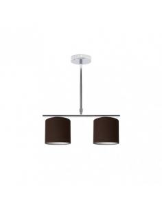 Planetary Lamp Chrome/brown 2xe14 (62x43)