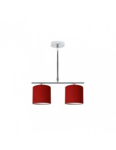 Planetary Lamp Chrome/red 2xe14 (62x43)