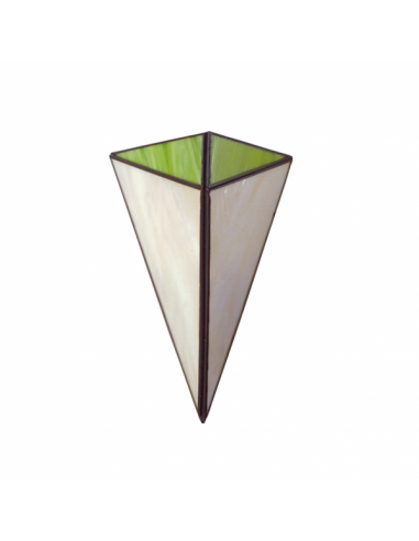 Aplique Piramide Pistacho 1xe27 28x20