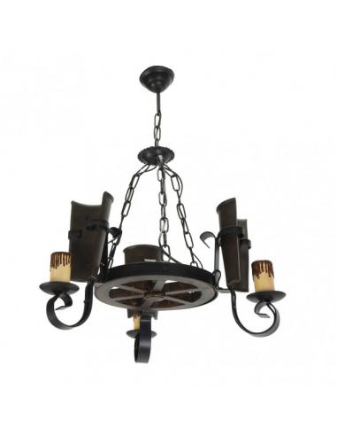 Cantina Lamp 3xe27 Brown Regx50x50 Cm