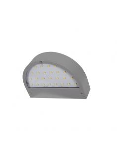 Juba Grey Outdoor Wall Light Led 5w 450lm Ip54 (18x13x4.5)4000k