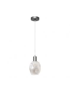 Meteor Pendant 1xe27 Chrome/smoke Regx16 5 Cavities