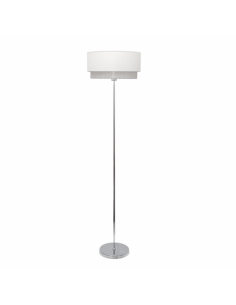 Kenya 1xe27 White/gray Living Room Foot 170x40x40 Cm