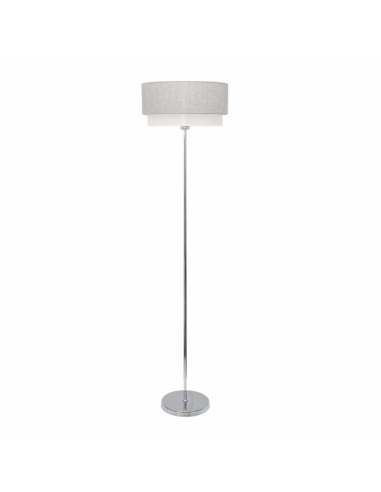 Kenya Living Room Foot 1xe27 Gray/white 170x40x40 Cm