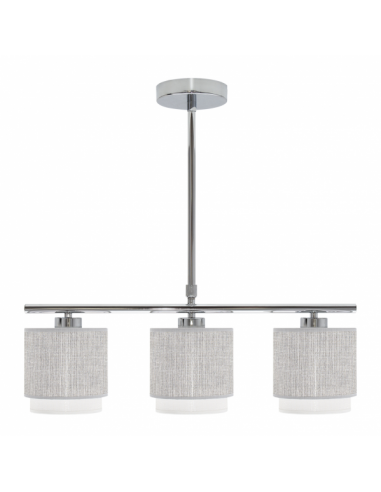 Kenya 3xe14 Lamp Grey/white Regx56x14 Cm