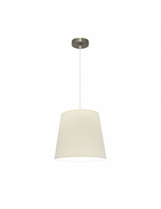 Maldives Pendant 1xe27 Leather/beige Regx35x35 Cm