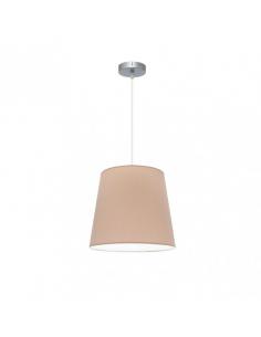 Maldives Pendant 1xe27 Chrome/stone Regx35x35 Cm